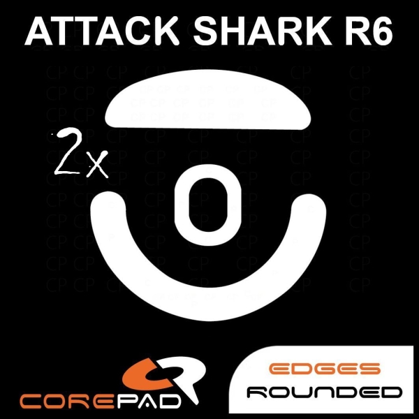 Hyperglides Hyperglide esptiger tiger ice arc v2 X-Ray Raypad Jade Obsidian Attack Shark R6 PRO Wireless